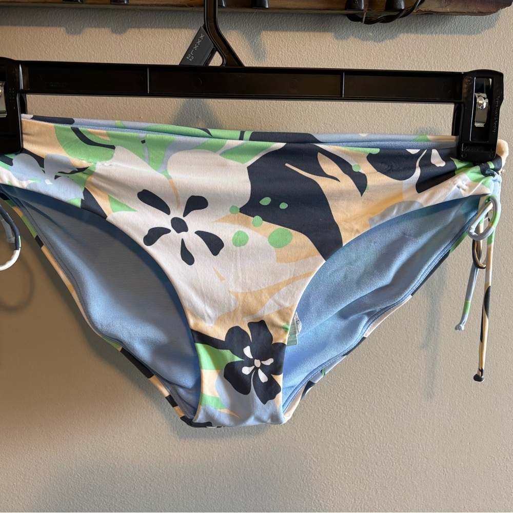 Roxy Women's Printed Beach Classics Hipster Side-Ties Bikini Bottoms